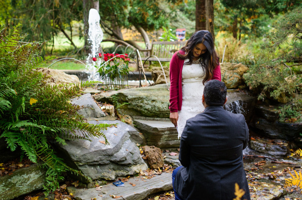 She said YES!  [Jincy and Monai]